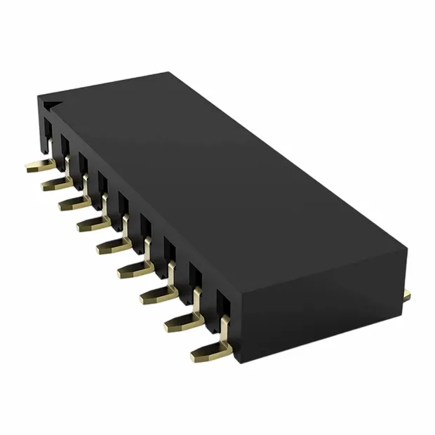 2,54 мм женского заголовка с одной строкой вход SMT U Тип