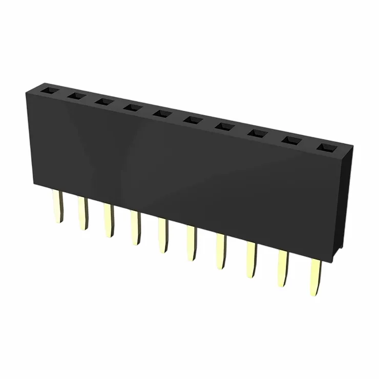 2,54 мм женского заголовка.