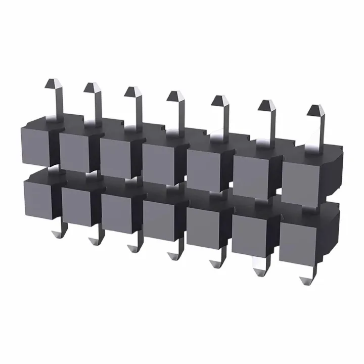 5,08 мм заголовок штифта с одной ряд